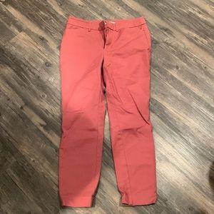 Nine West size 8 mauve pants slim ankle